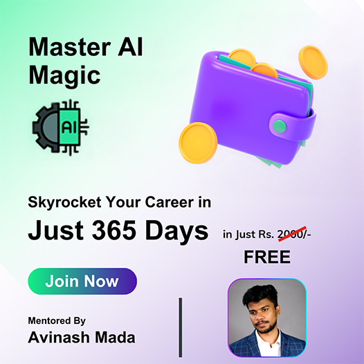 Avinash Mada Facebook ad