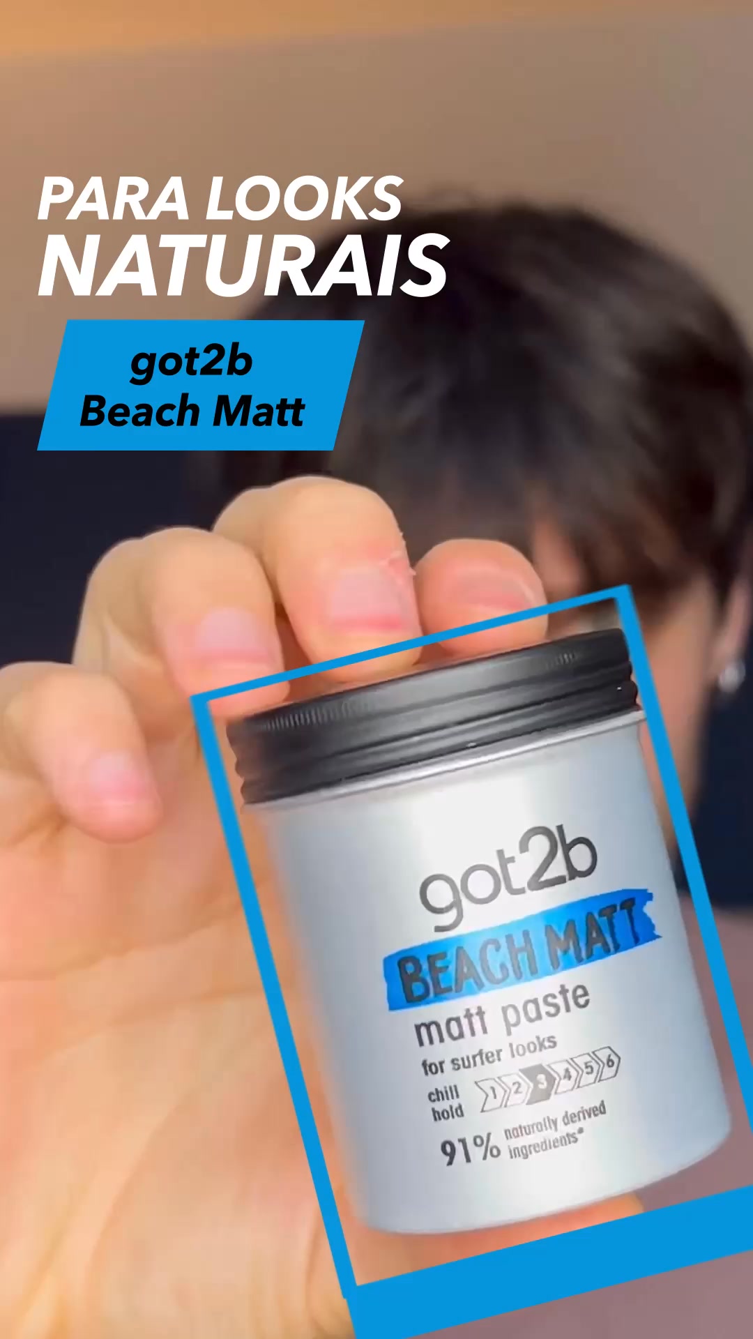 Got2b international Facebook ad: got2b Pasta Beach Matt