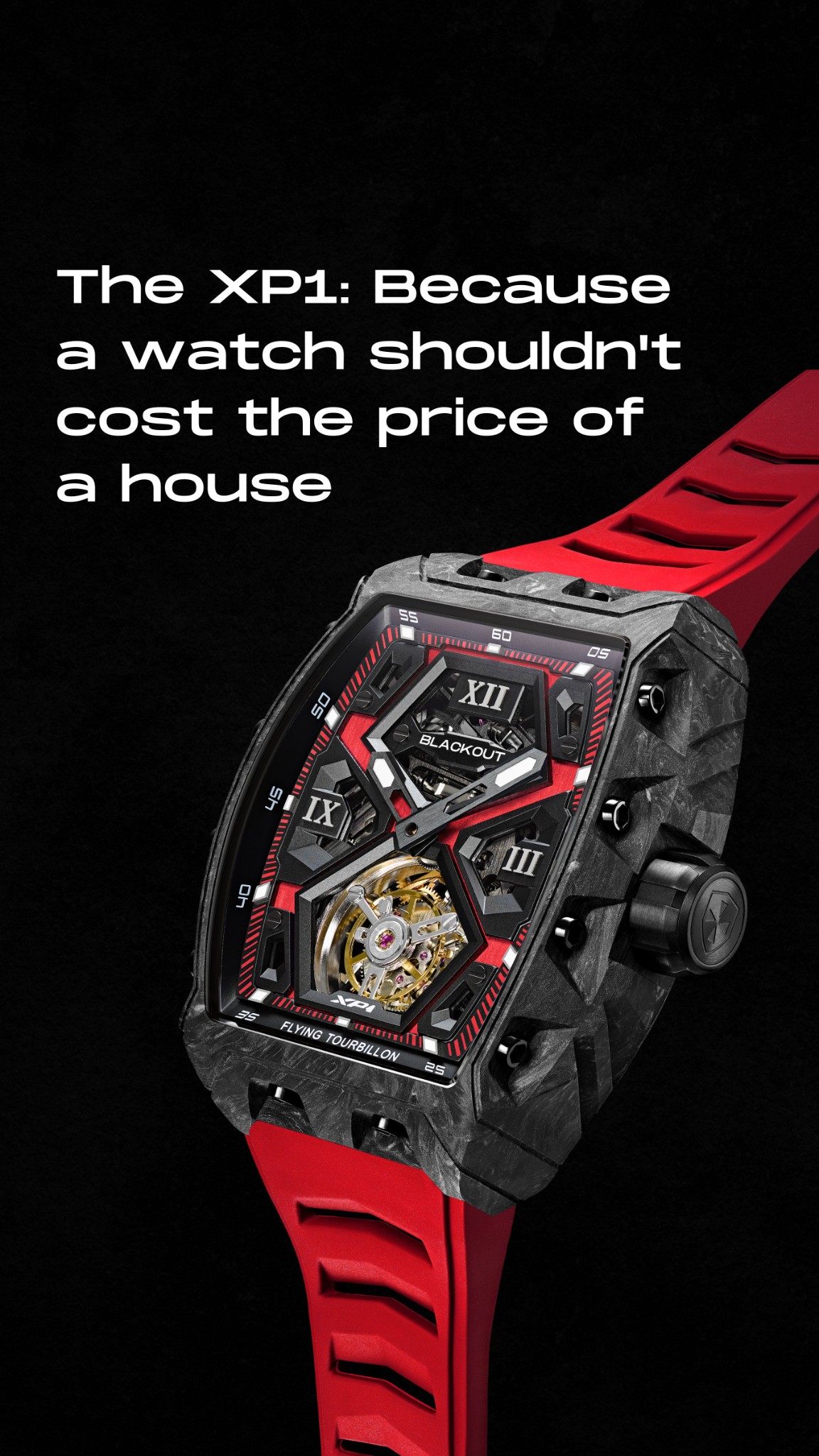 Blackout Watches Facebook ad