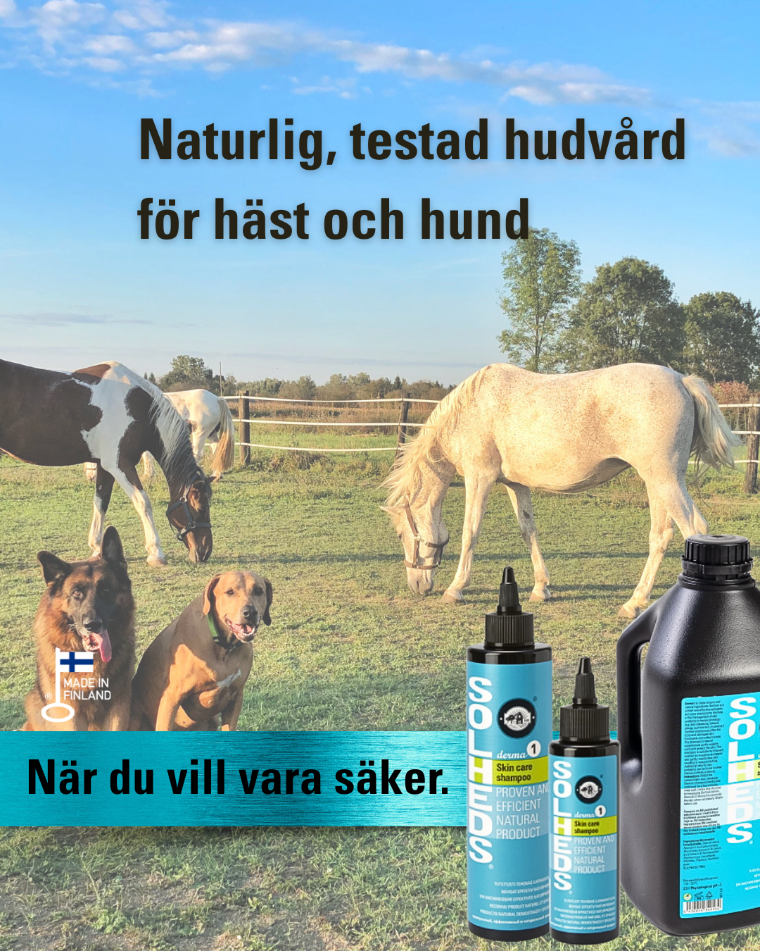 Solheds Facebook ad: Solheds kombinerar naturliga ingredienser med kliniskt…