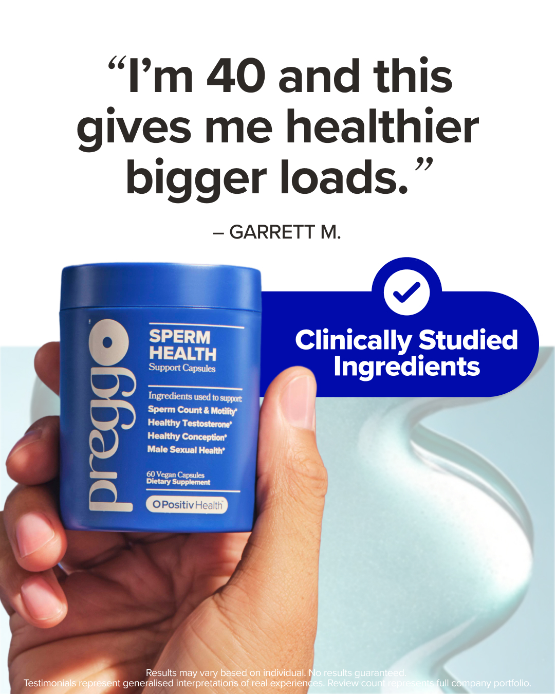 True Healthy Man Facebook ad