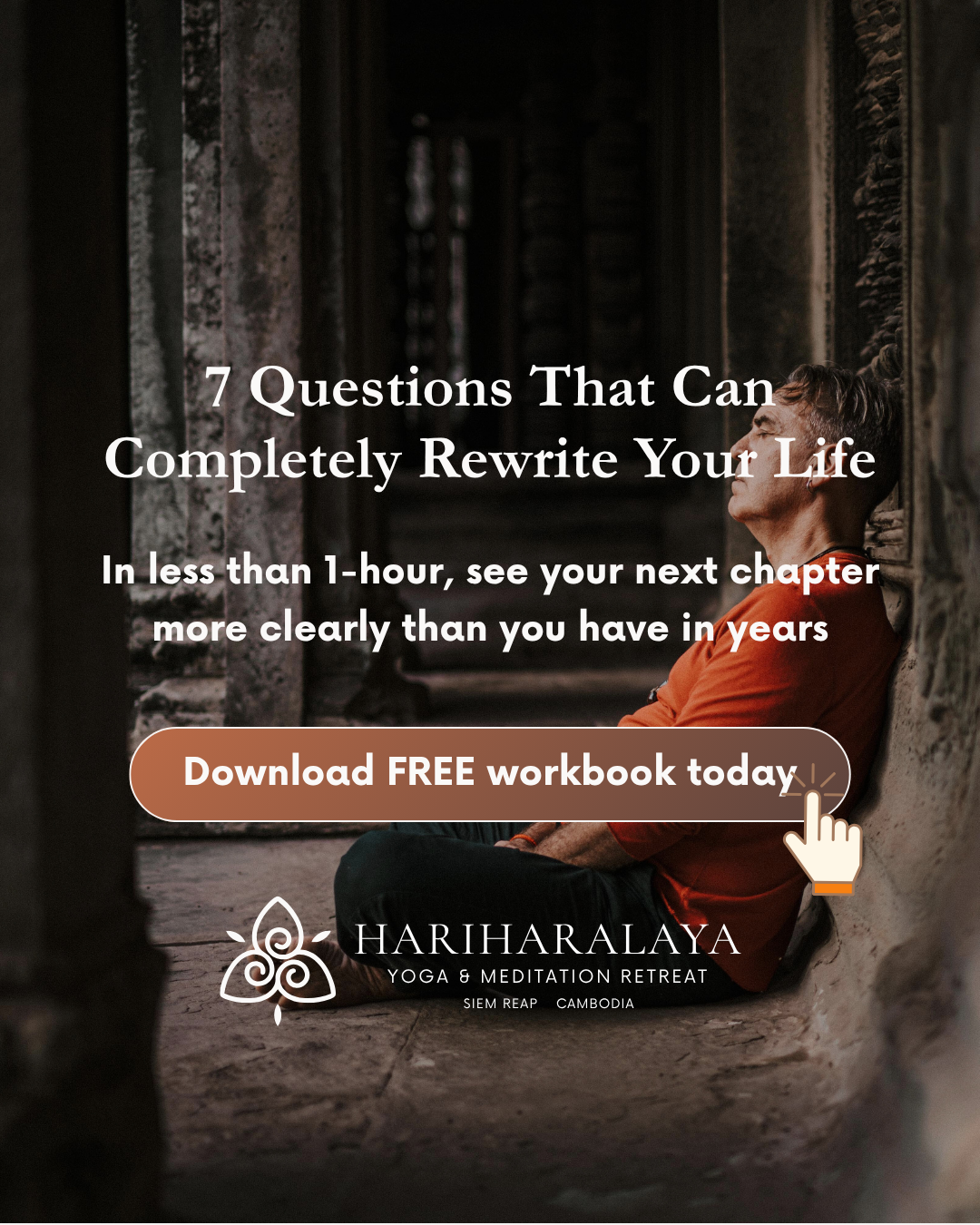 Hariharalaya Yoga & Meditation Retreat Facebook ad