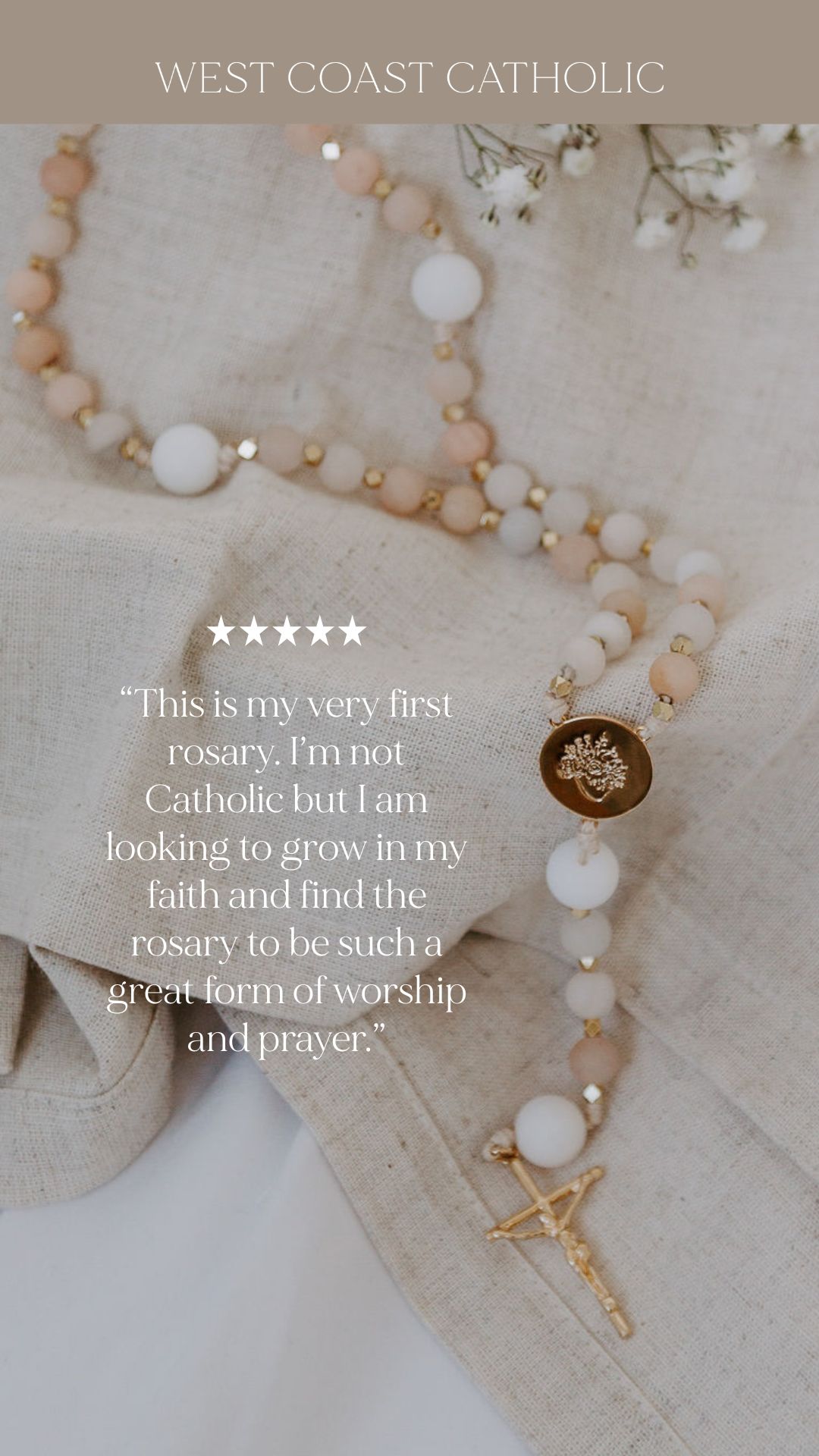 West Coast Catholic Facebook ad
