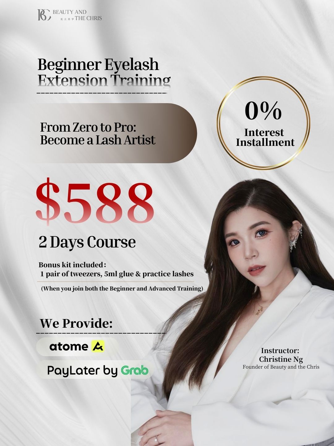 Beautyandthechris Facebook ad: Beautyandthechris added photos to the album: Beginner Lash…