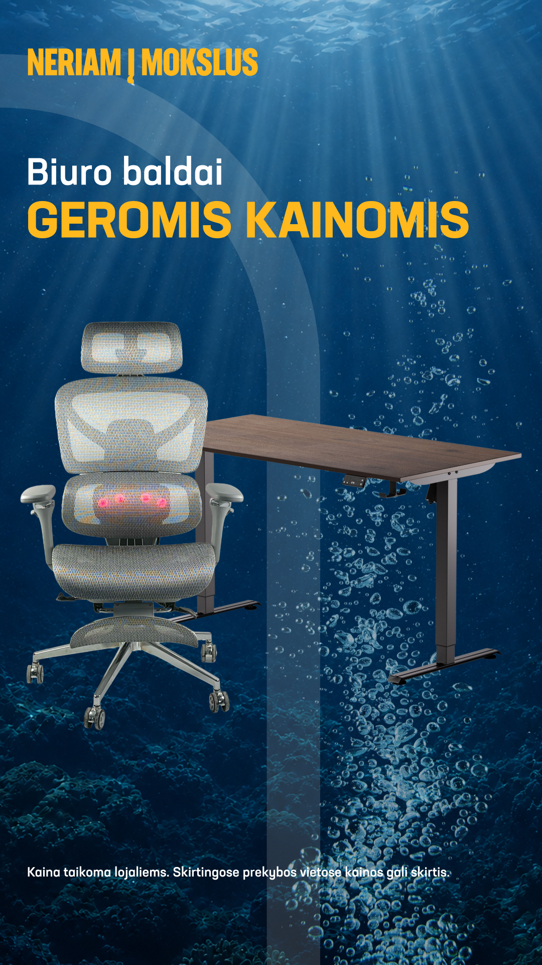Senukai Facebook ad