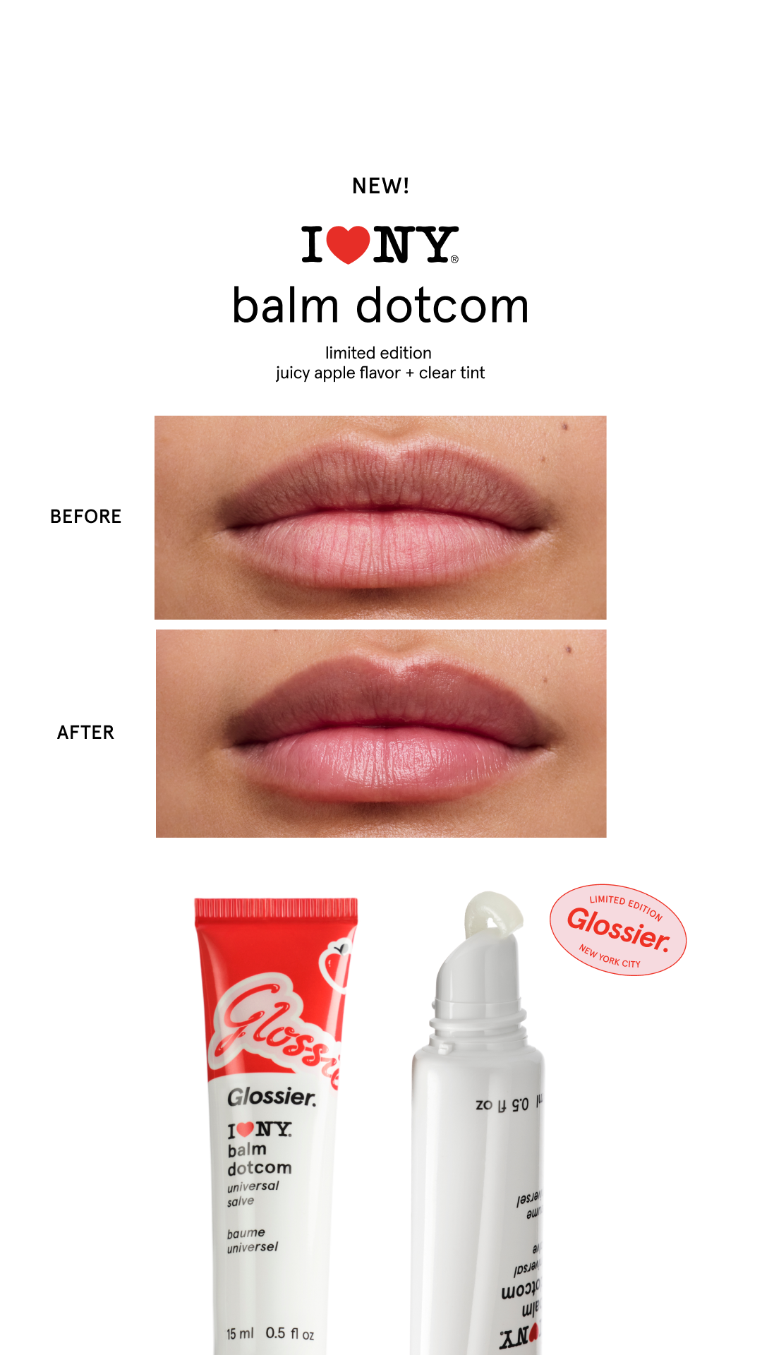 Glossier Facebook ad