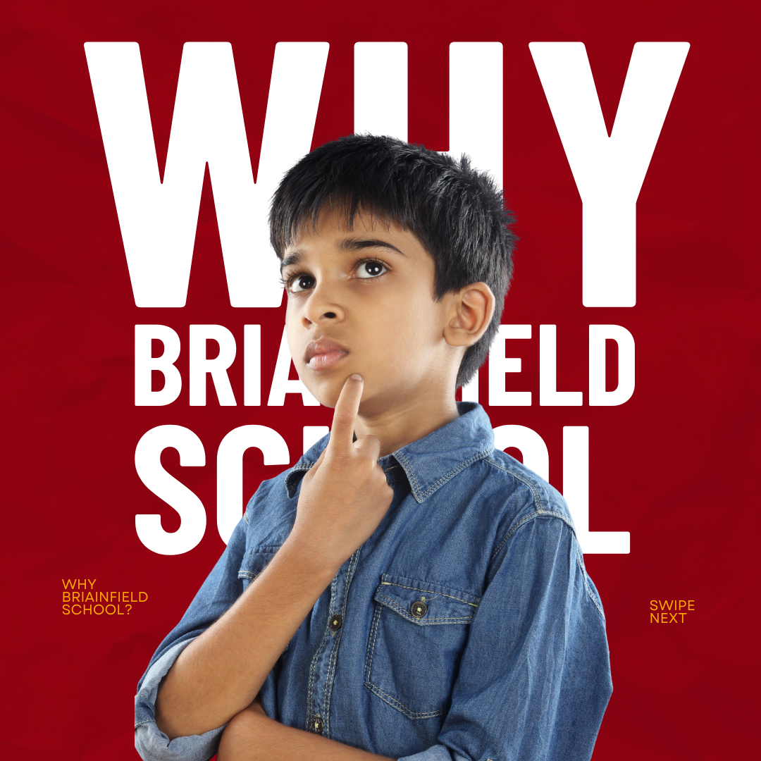 Brainfield School Facebook ad: At Brainfield, we believe every child deserves the…