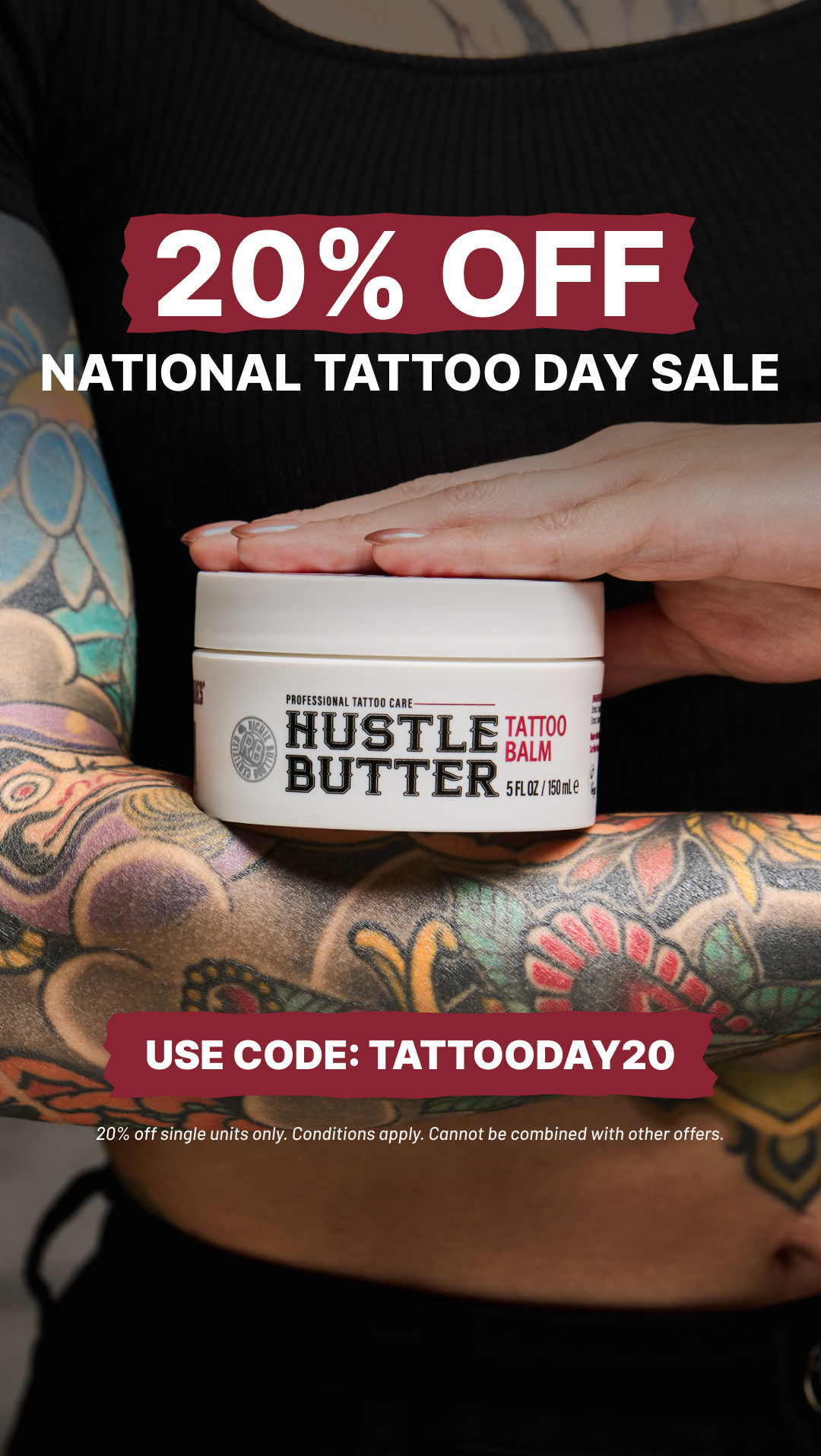 Hustle Butter Deluxe Facebook ad