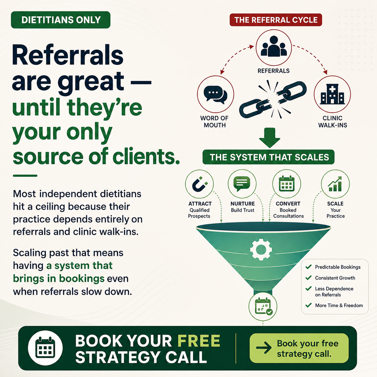 Scalzeno Facebook ad: Get More Qualified Consultation Bookings