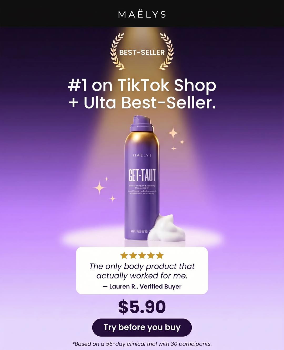 MAËLYS Cosmetics Facebook ad