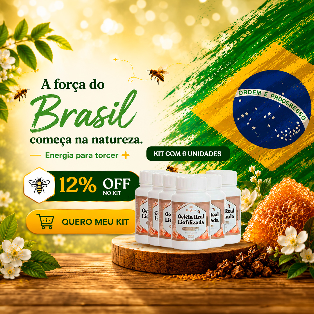 Uniflora Nutracêutica Ltda Facebook ad: Energia para torcer mais