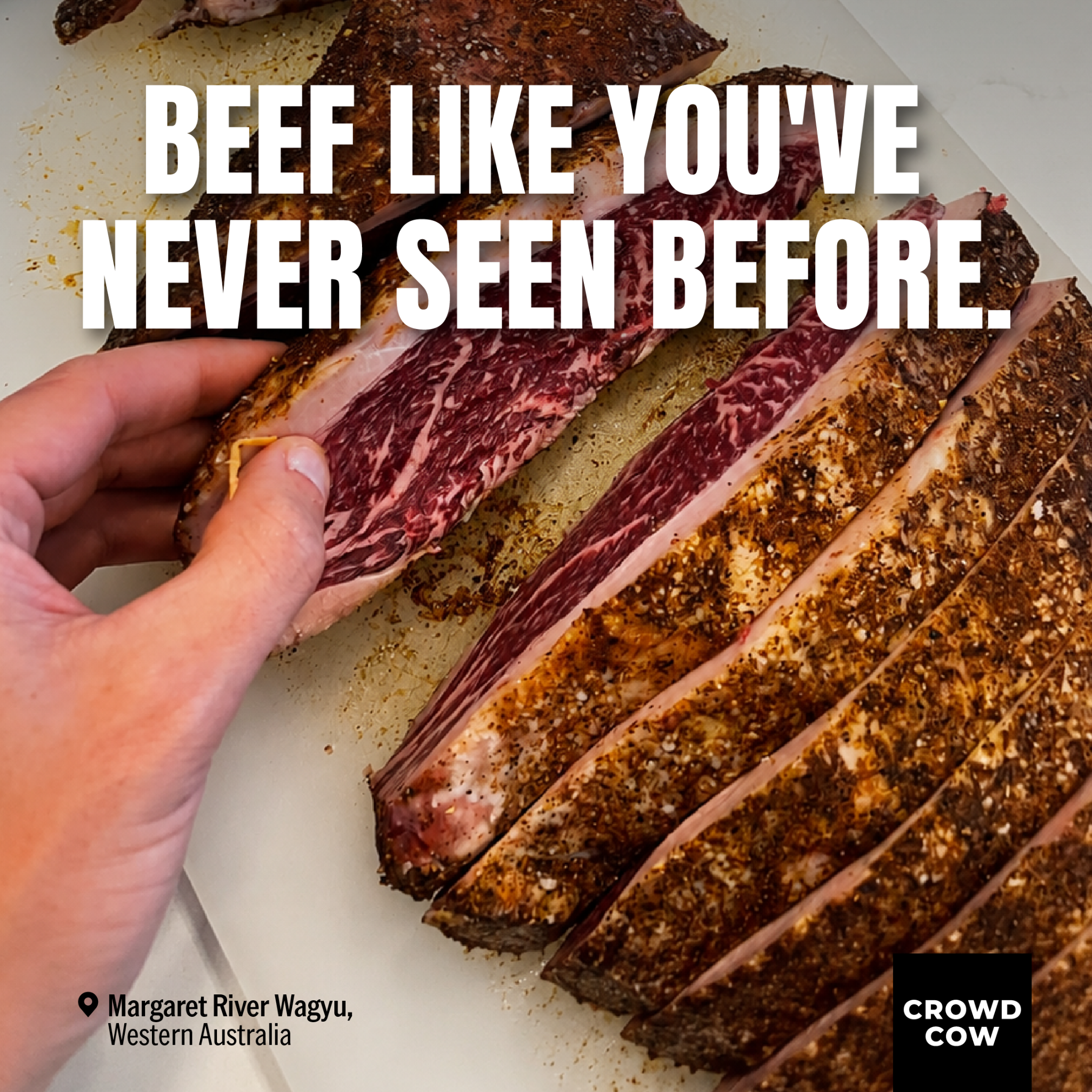 Crowd Cow Facebook ad