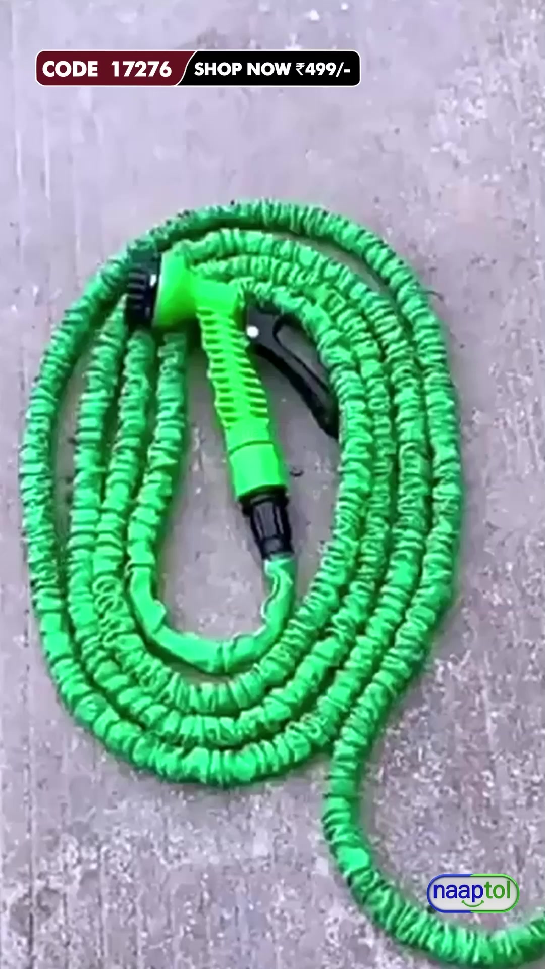 Naaptol-8 Facebook ad: Watering Made Easy: Lightweight, Durable & Super Versatile!