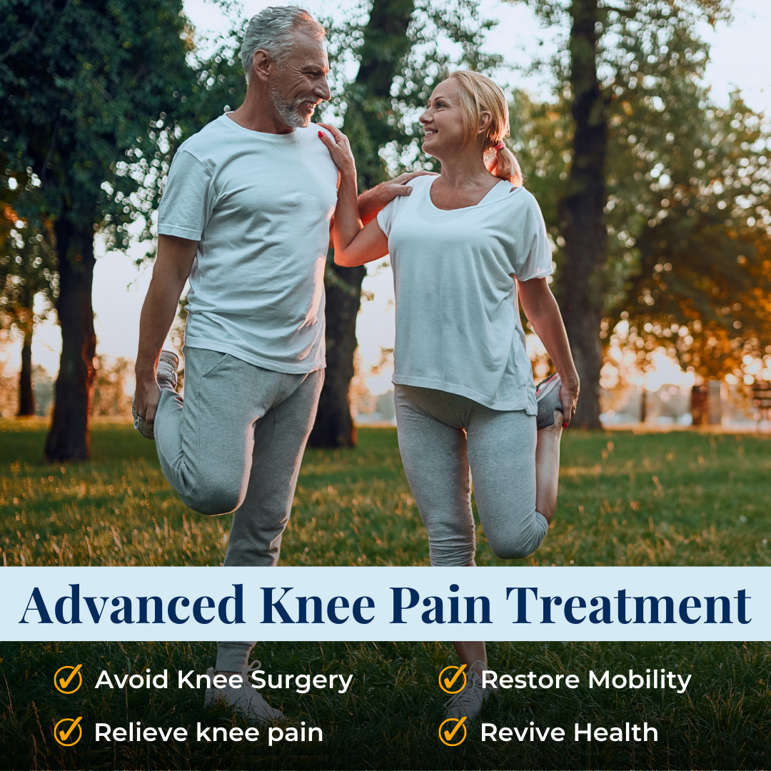 Arthritis Knee Pain Centers Facebook ad: Advanced Knee Pain Treatment, Covered by Medicare and Most…