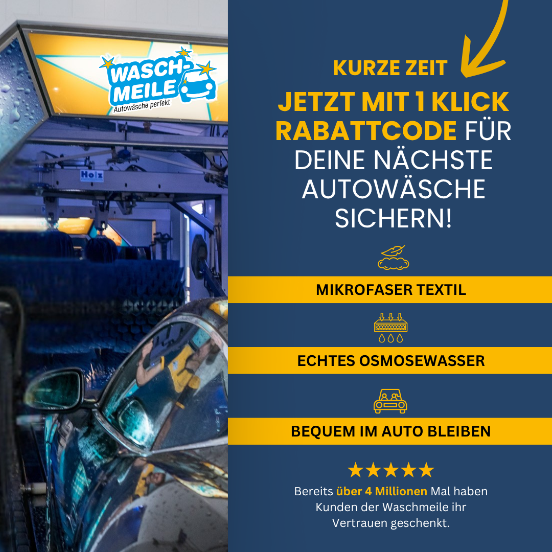 Waschmeile Bayreuth Facebook ad from Aug 12, 2025