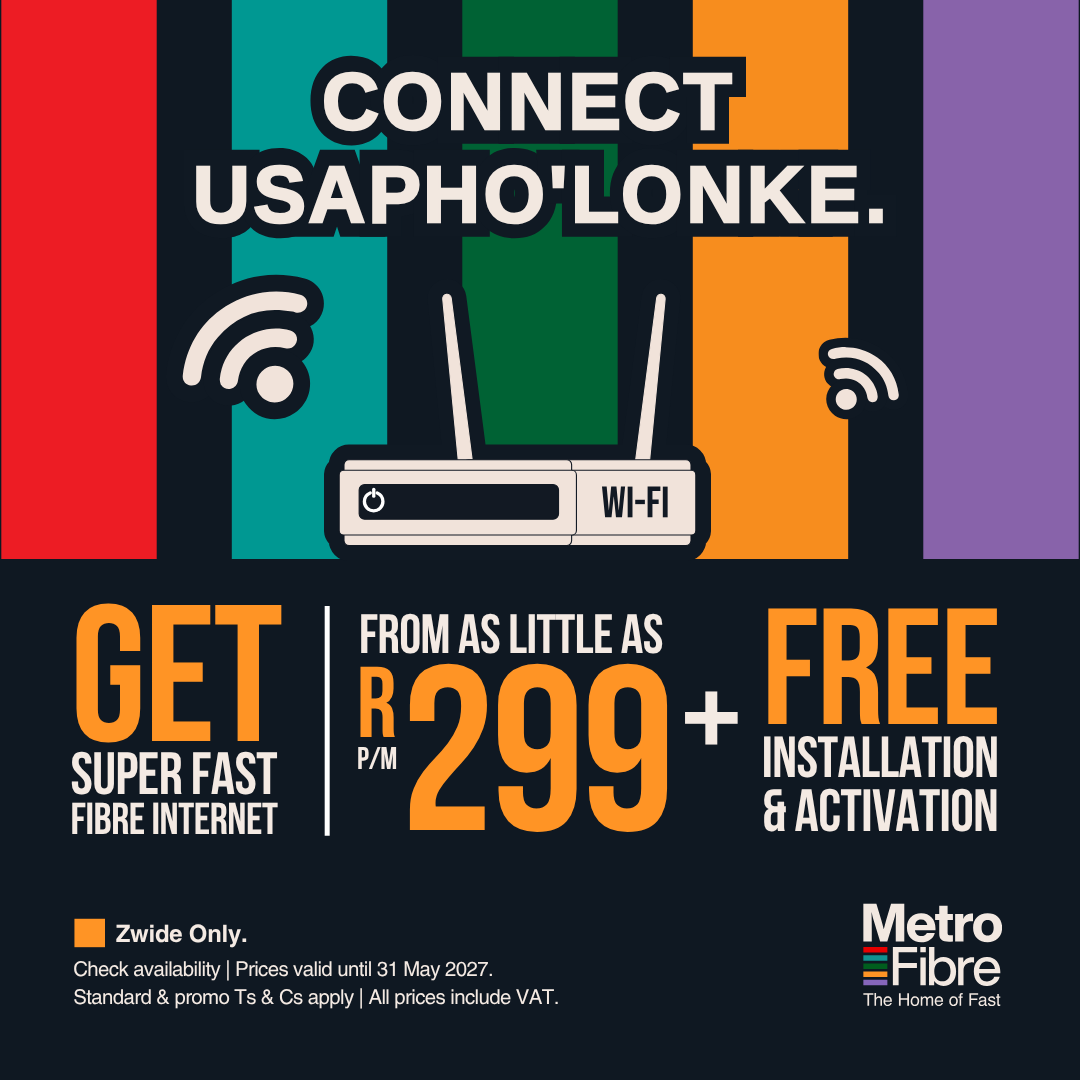 Metrofibre Facebook ad from May 31, 2026