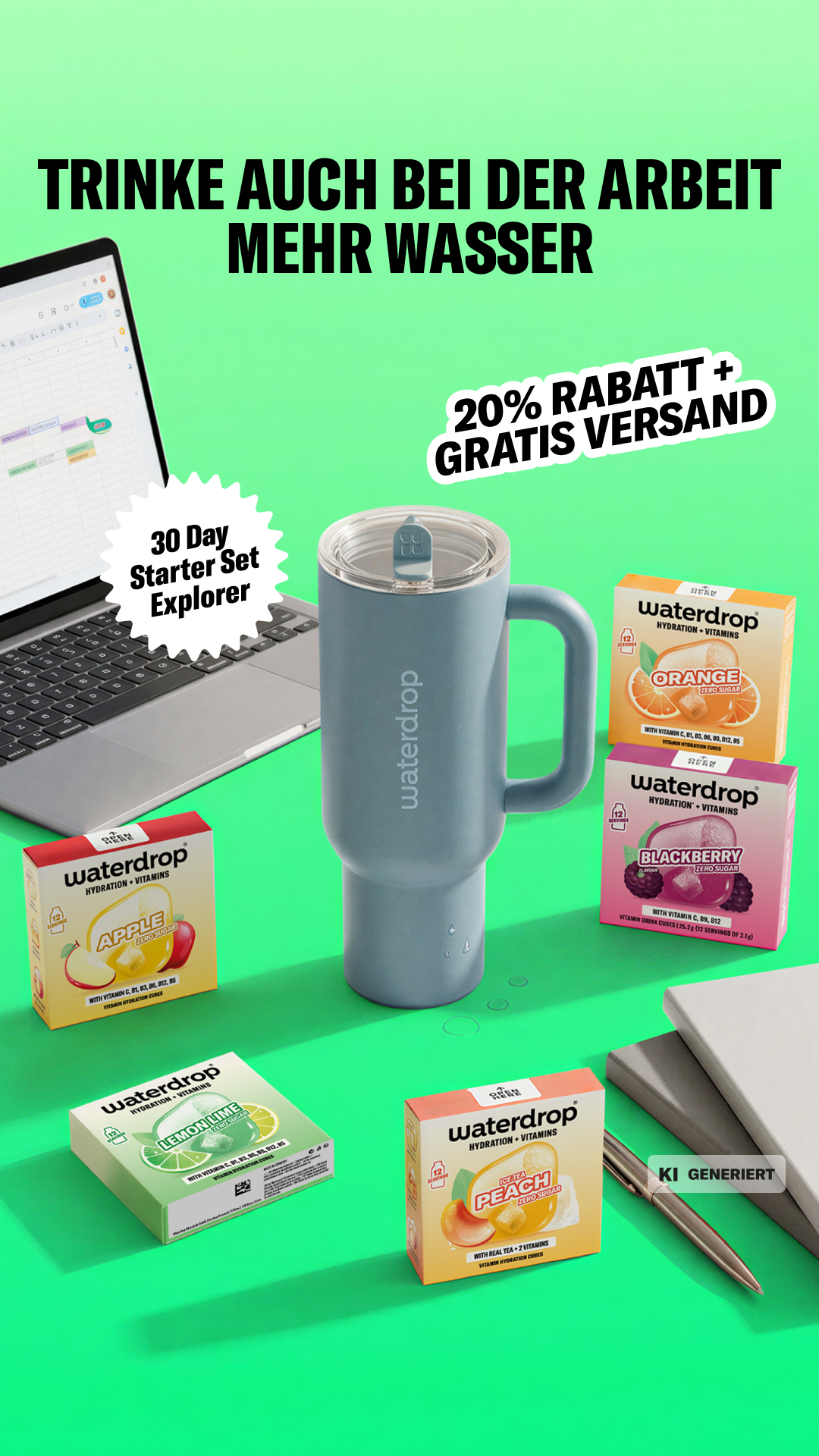 waterdrop Facebook ad