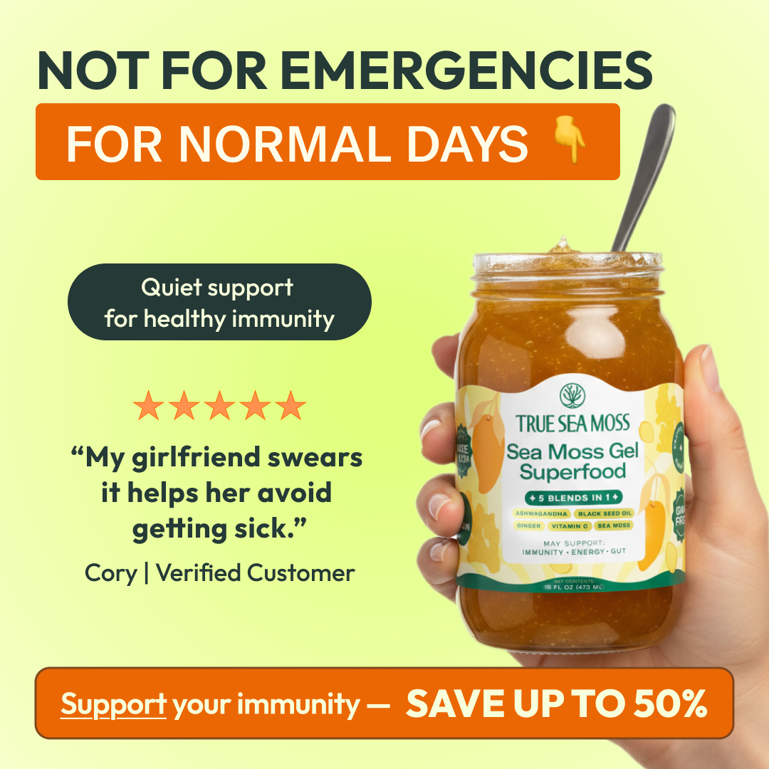 True Sea Moss Health Facebook ad