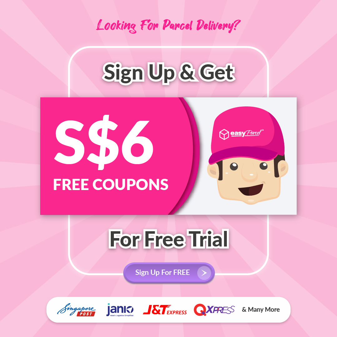 EasyParcel Singapore Facebook ad