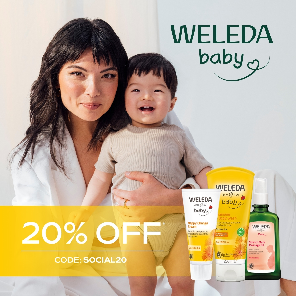Weleda Facebook ad