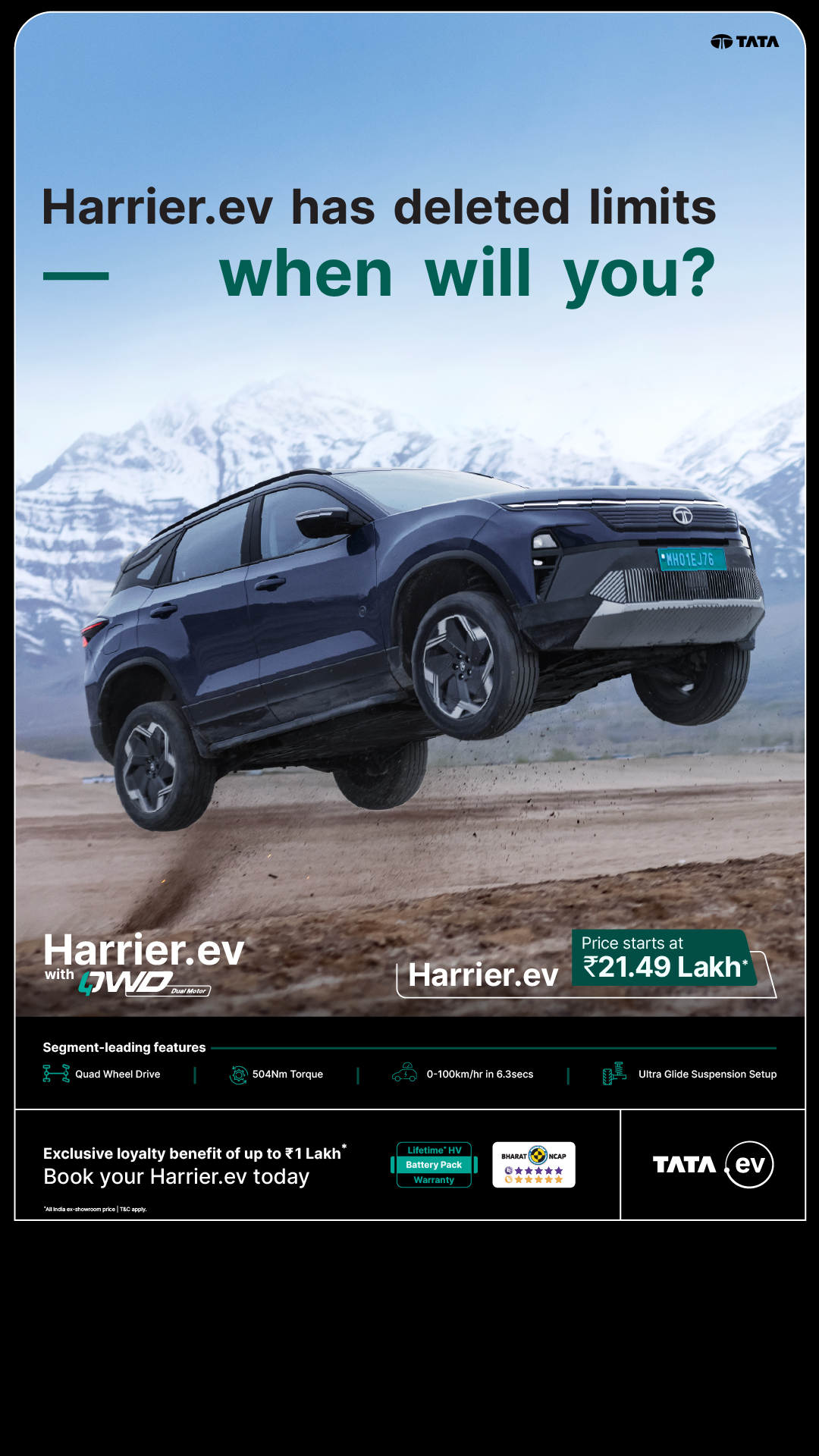 Tata.ev Facebook ad
