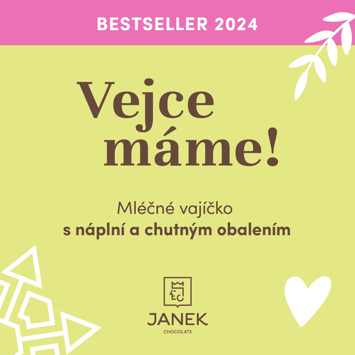 Čokoládovna JANEK Facebook ad