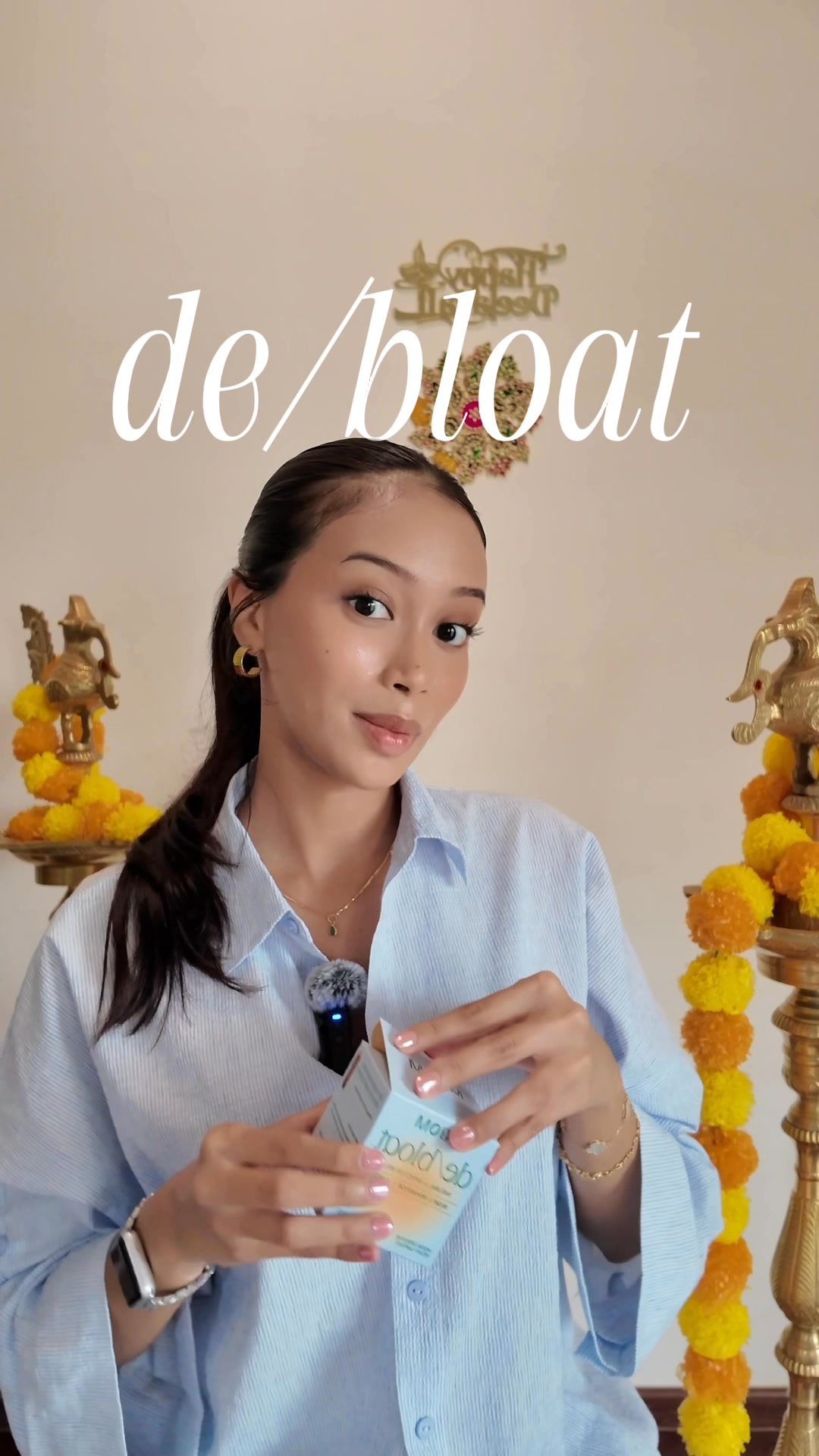 Moom Health Facebook ad: Try de/bloat!