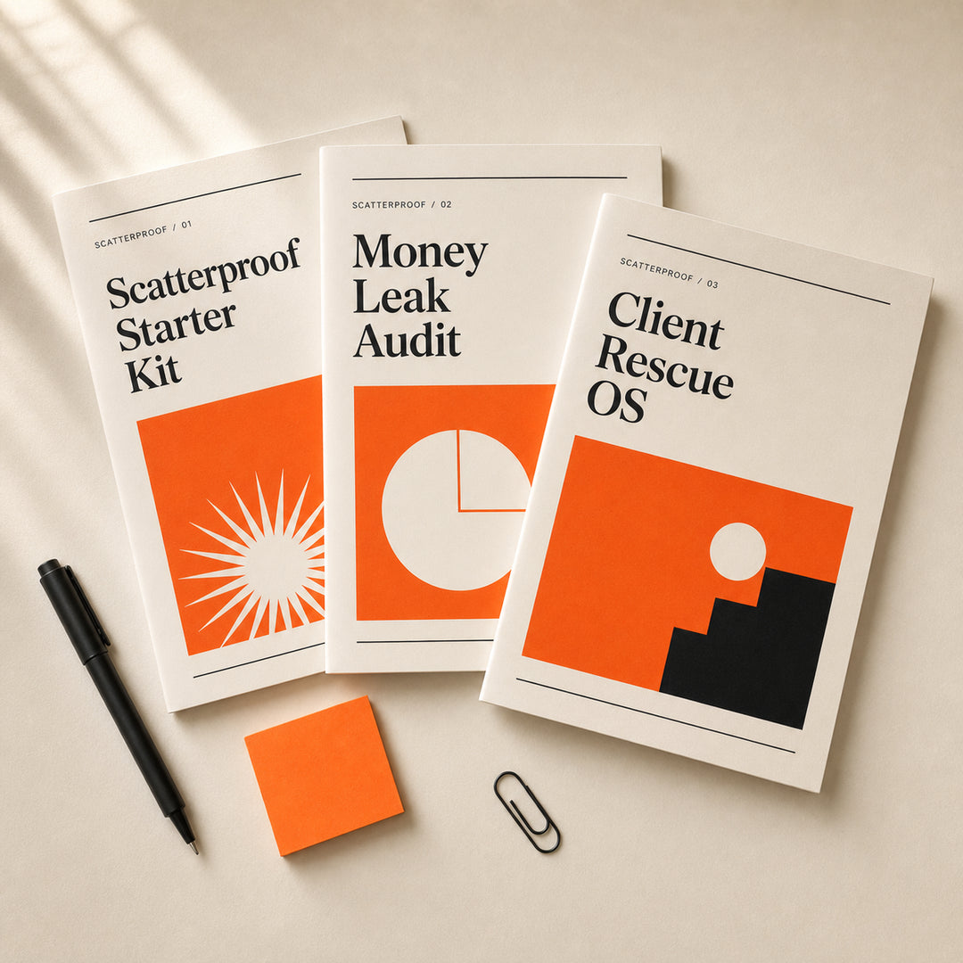 Scatterproof Facebook ad: This ADHD planner expects you to fall off…