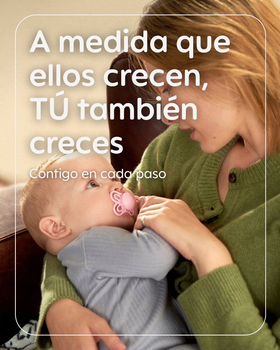 MAM Baby PY Facebook ad: Cuando nace un bebé, también nace una familia.