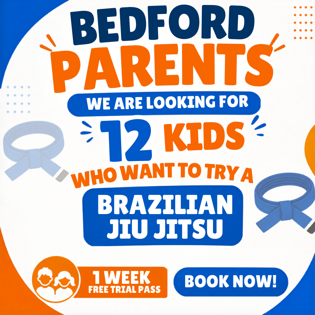JJ Machado DFW Brazilian Jiu Jitsu Facebook ad: 1 WEEK FREE Trial PASS for KIDS