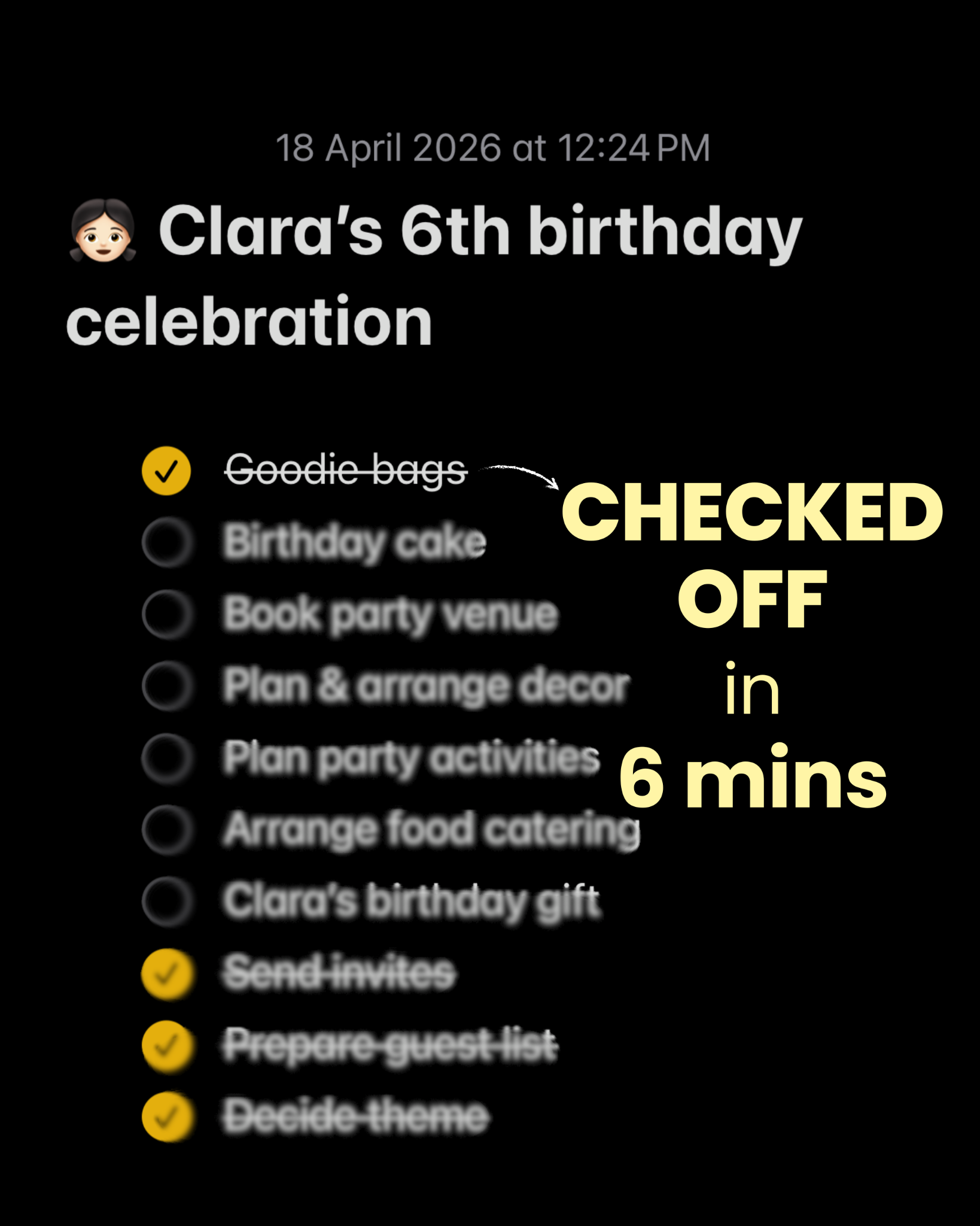 Bash Party Store Facebook ad