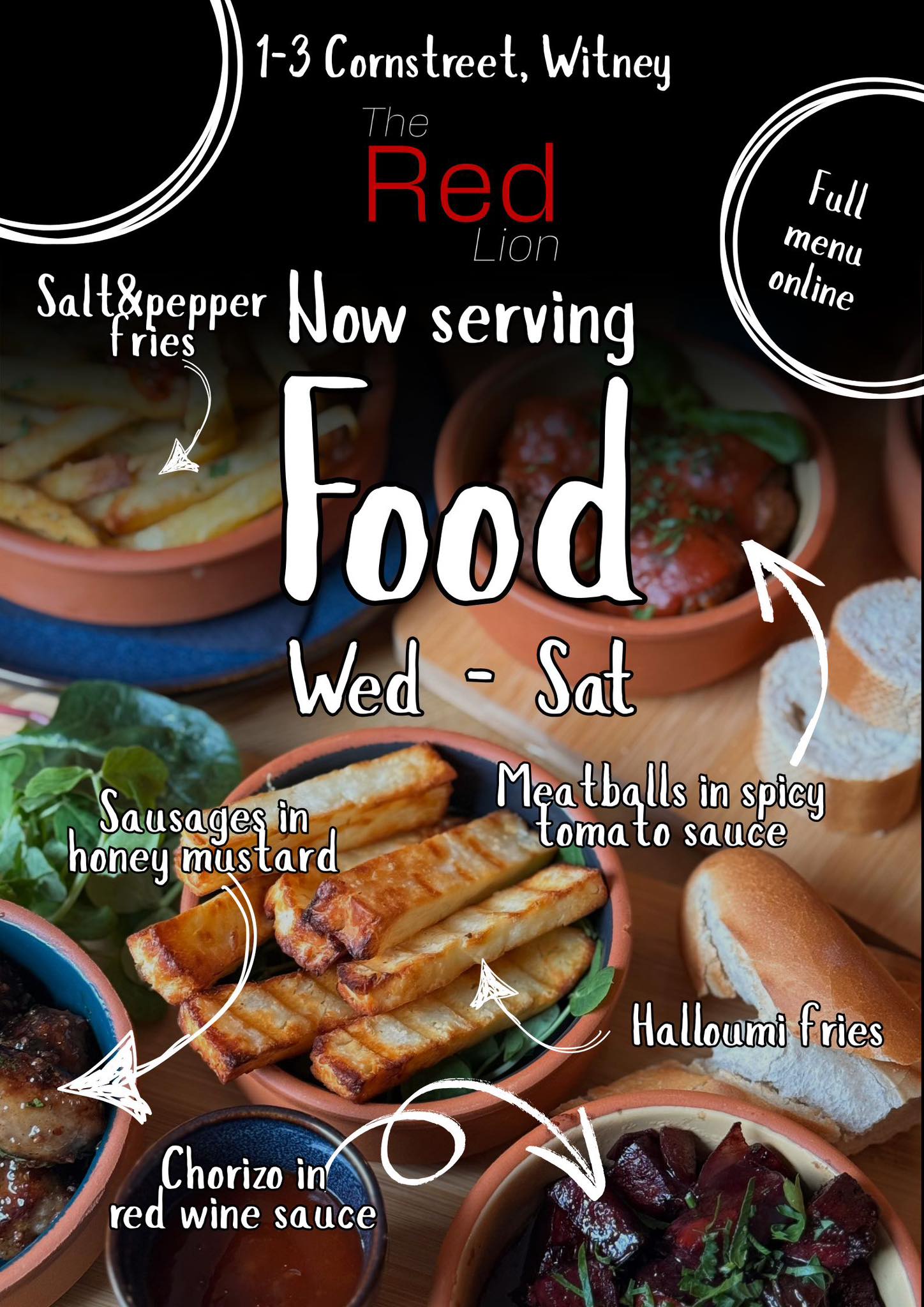 The Red Lion, Witney Facebook ad