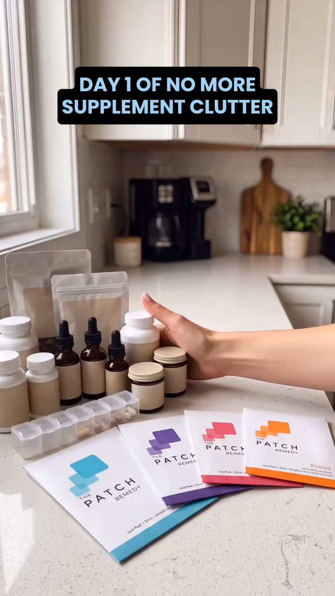 The Patch Remedy Facebook ad: Simplify Your Daily Routine