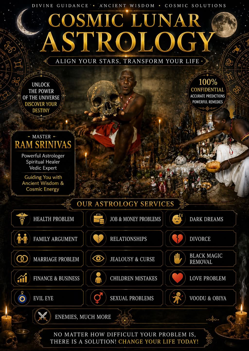 Occult astrologer Trinidad Facebook ad: Tap https://wa.me/18683789792