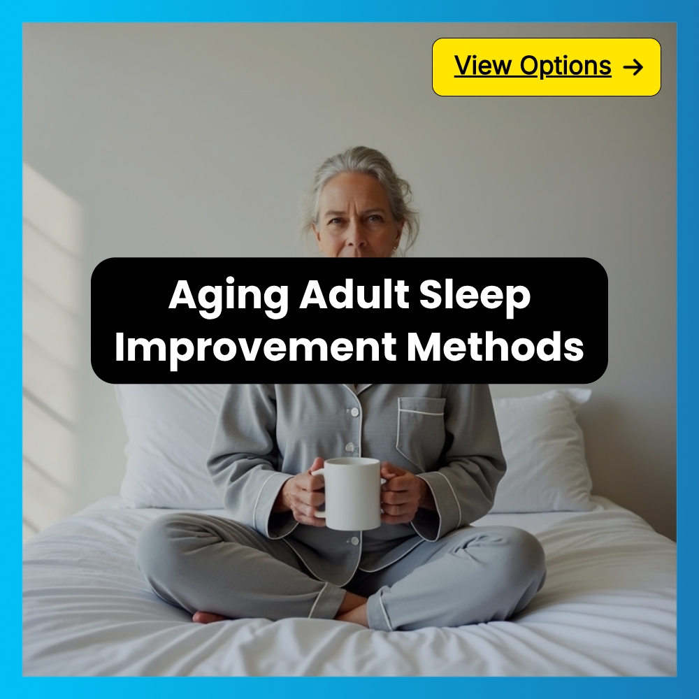ExploreAnswers Pulsebeat Facebook ad: Aging Adult Sleep Improvement Methods?