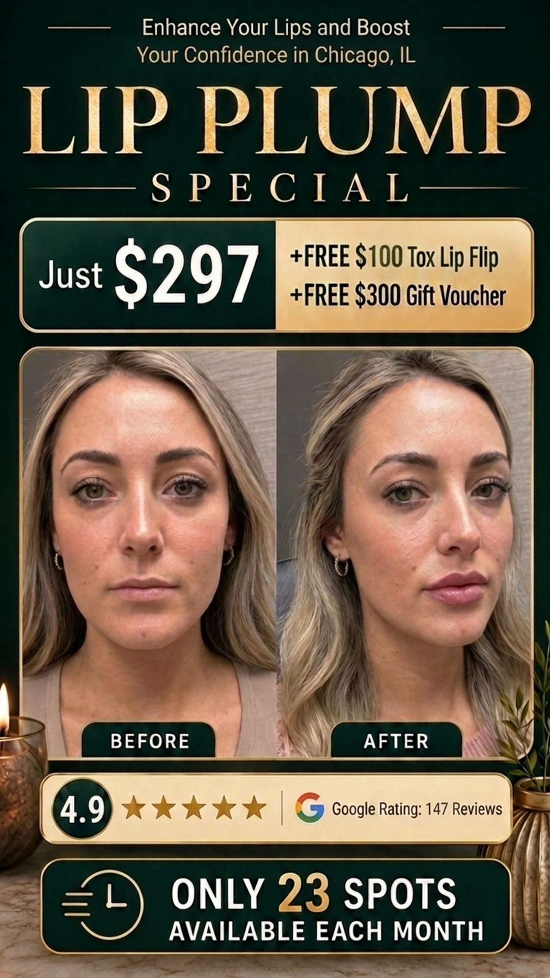 Shaperz Elite Wellness and Aesthetics Facebook ad