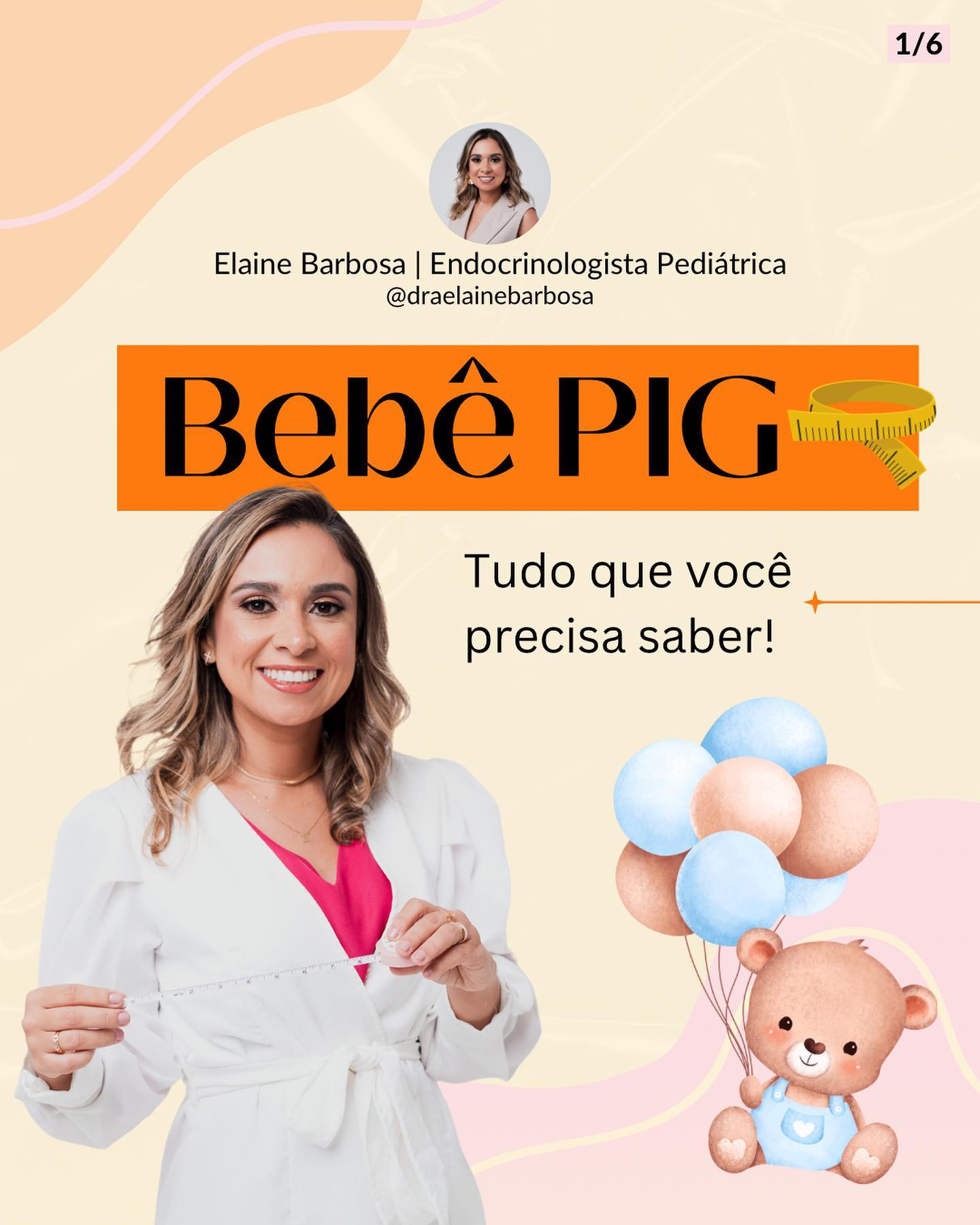 Dra. Elaine Barbosa Endocrinoligista Pediátrica Facebook ad: Você já tinha ouvido falar do termo Bebê…