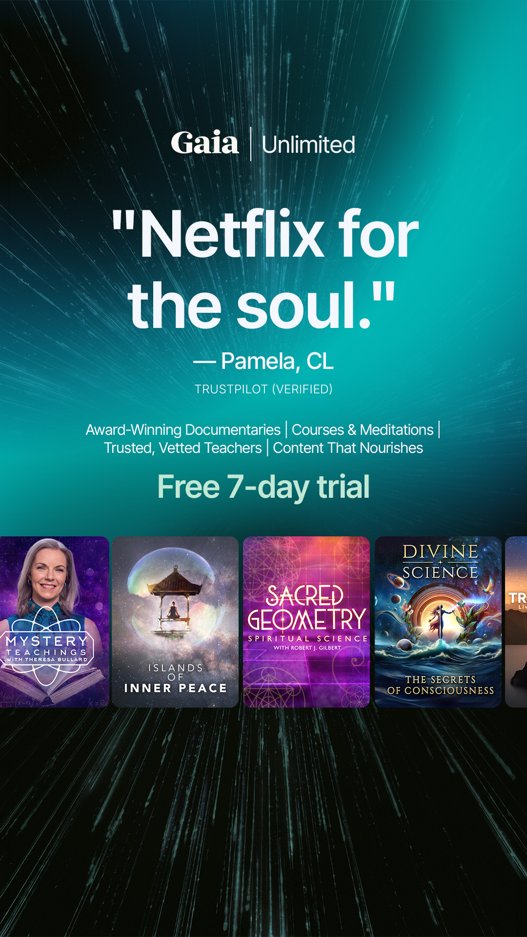Gaia Facebook ad
