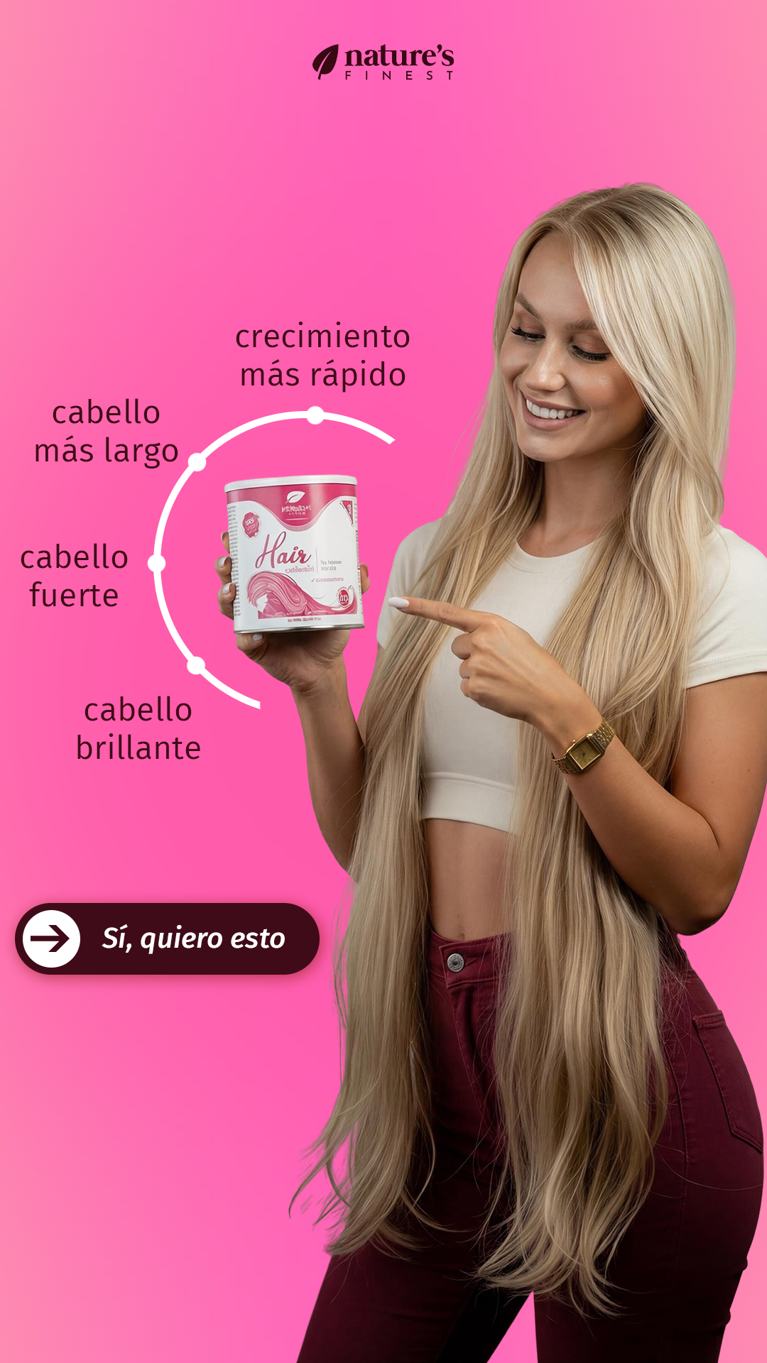 Nature's Finest España Facebook ad