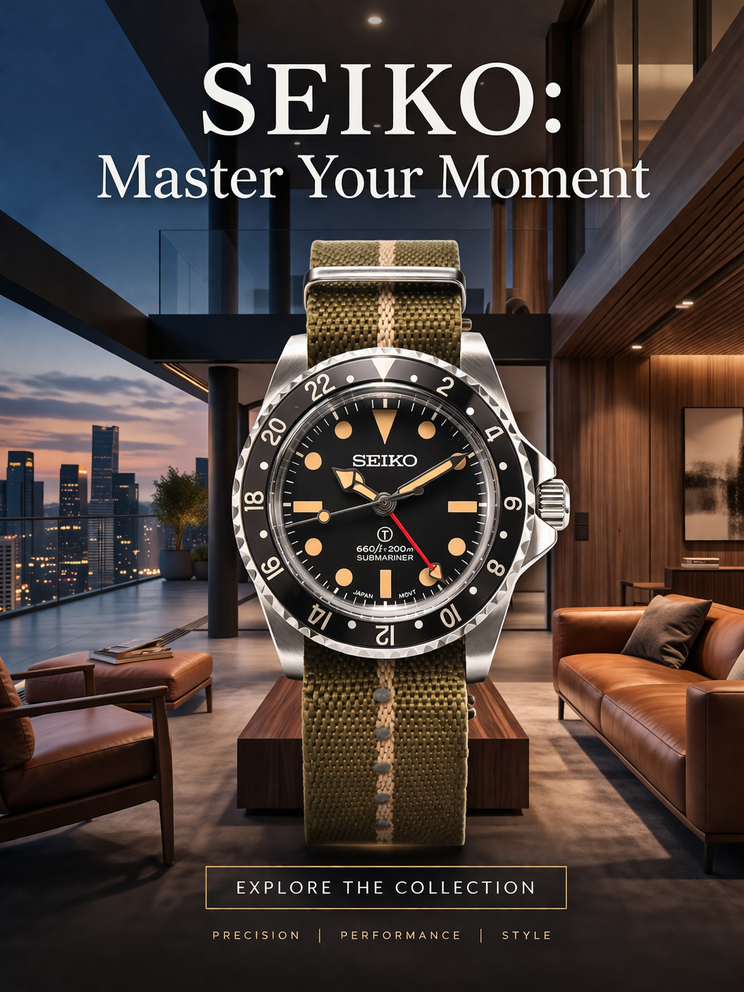 Zjani mods Facebook ad: Limited Edition GMT Watch, Selling Fast!