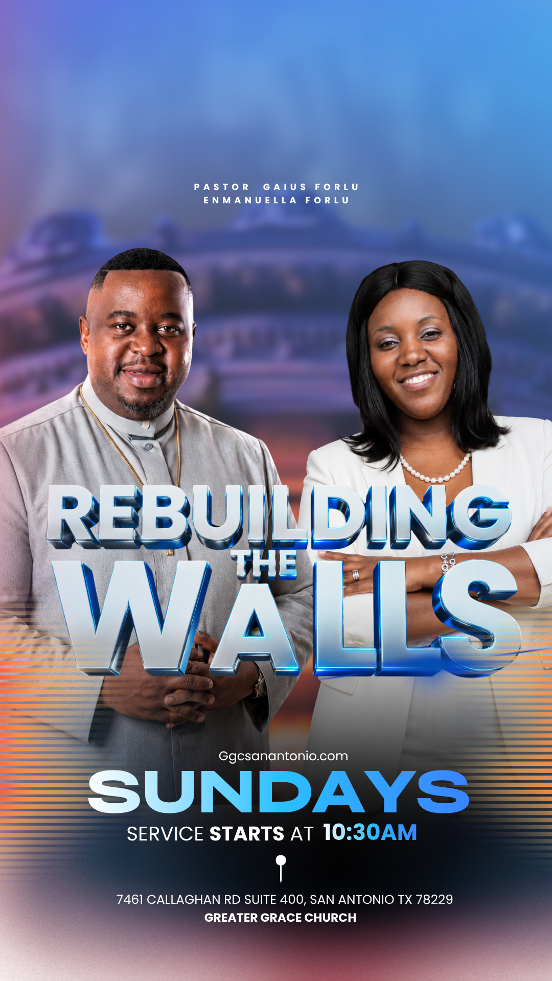 Greater GRACE Church Facebook ad from Jul 28, 2026