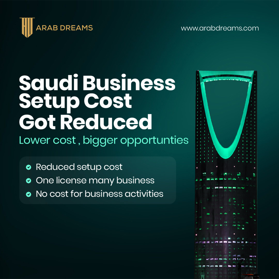 Arab Dreams Facebook ad: Free Consultation: Setup in KSA