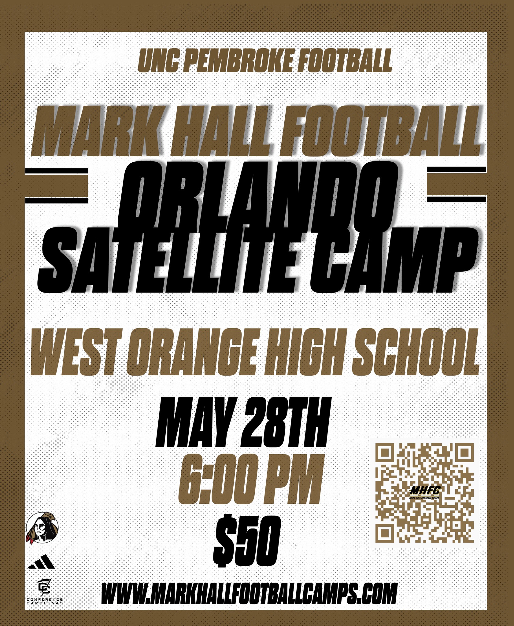 Mark Hall Football Camps Facebook ad: Mark Hall Football Camp: Orlando Satellite Camp | MHFC