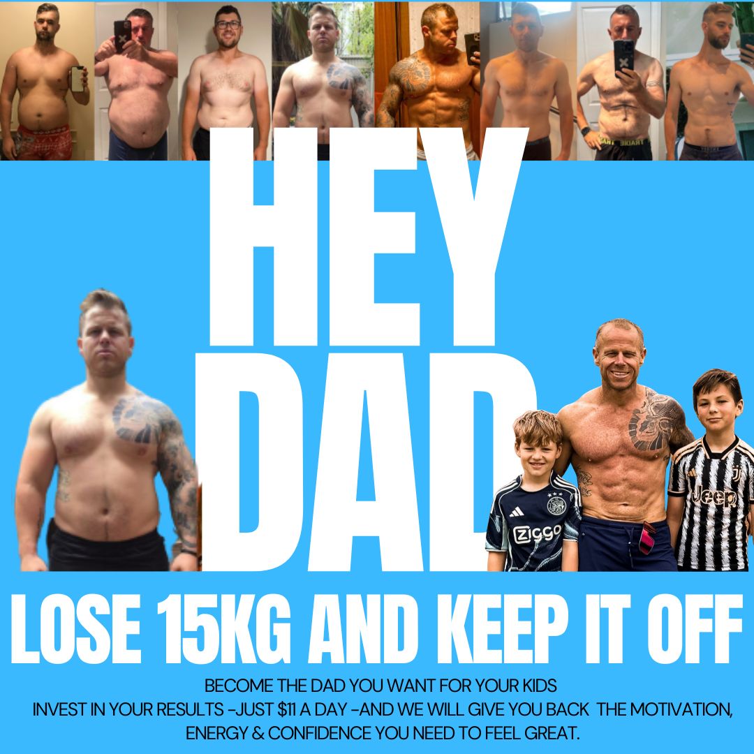 Fit Dads Club Facebook ad: It's Time