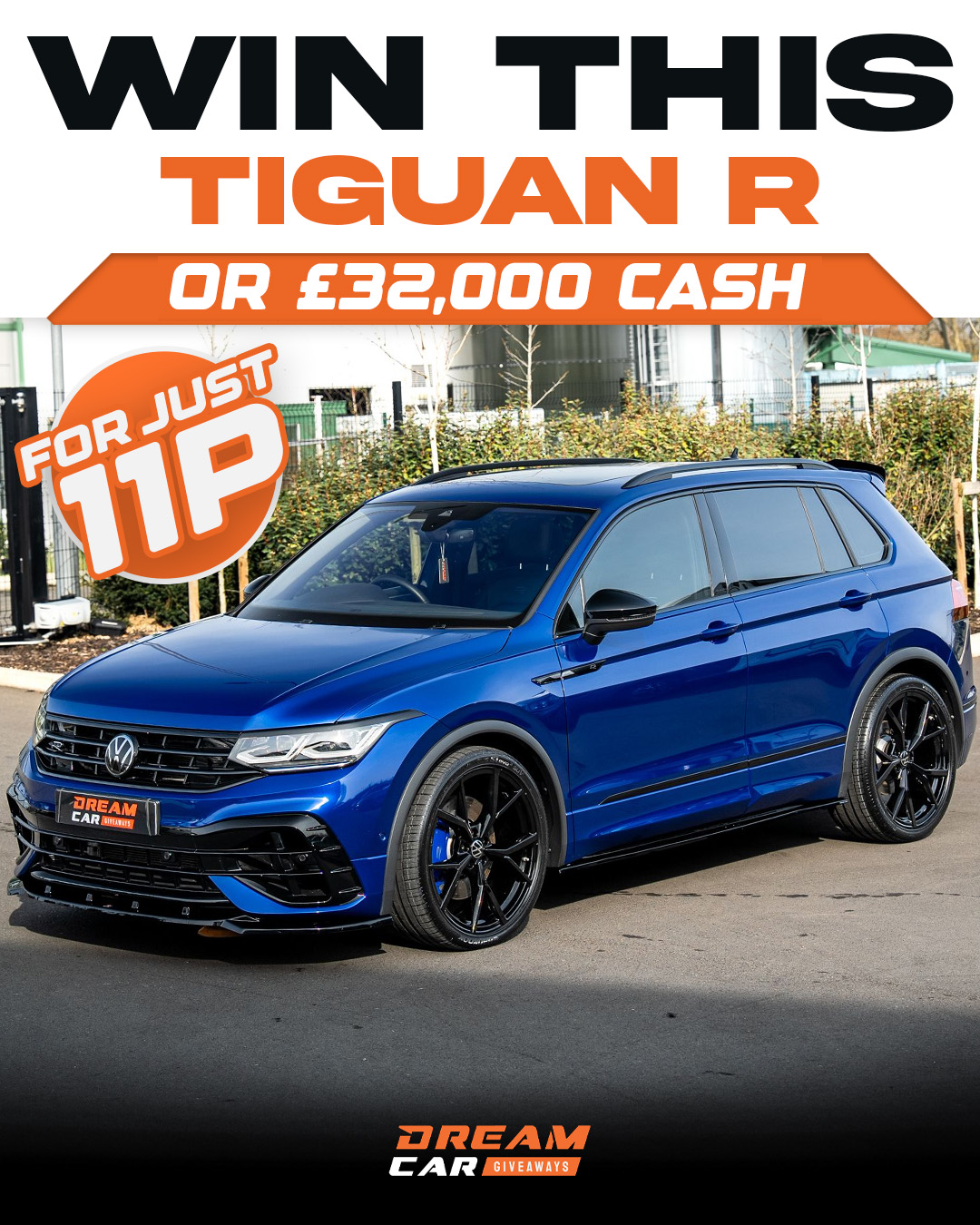 Dream Car Giveaways Facebook ad
