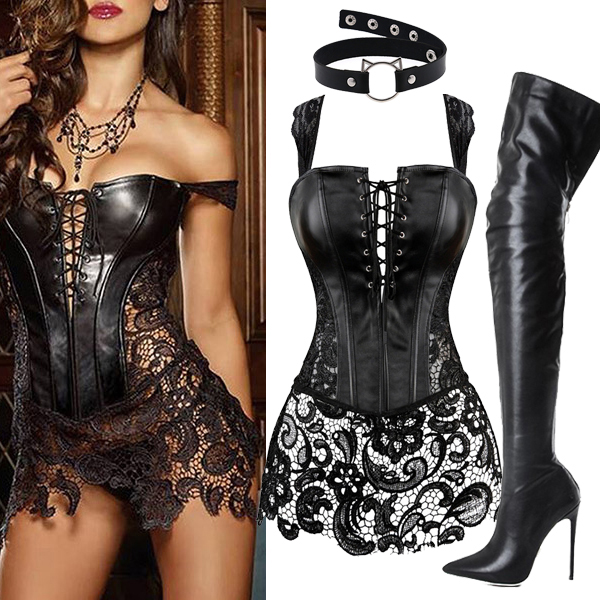 onfancy.co.uk Facebook ad: Fashion Corset Set!