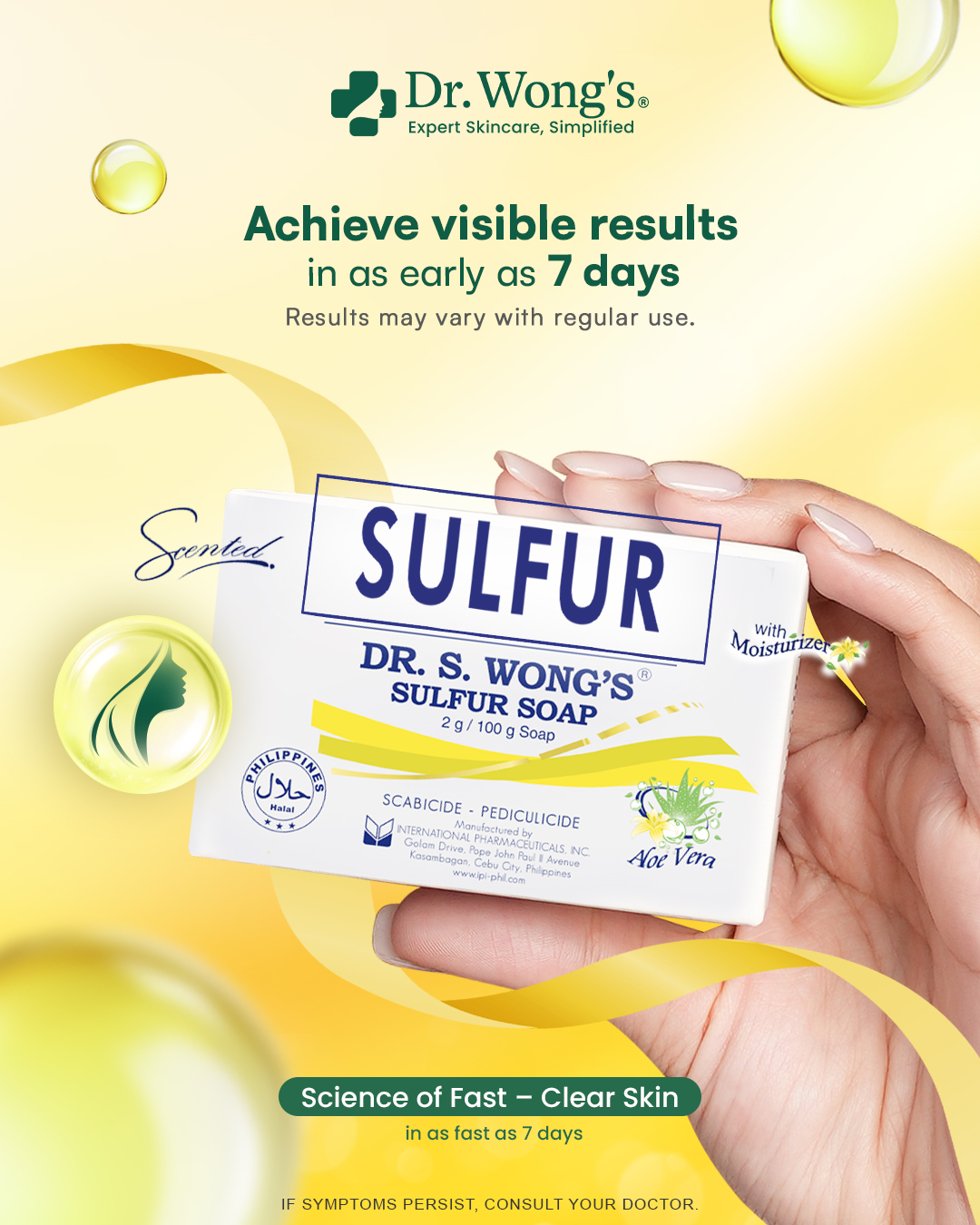 Dr. S. Wong Facebook ad