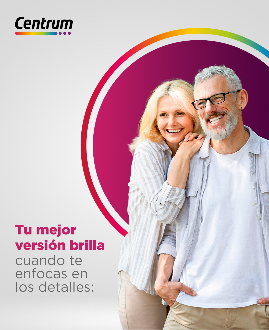 Centrum Facebook ad: La mejor versión de ti empieza por dentro…