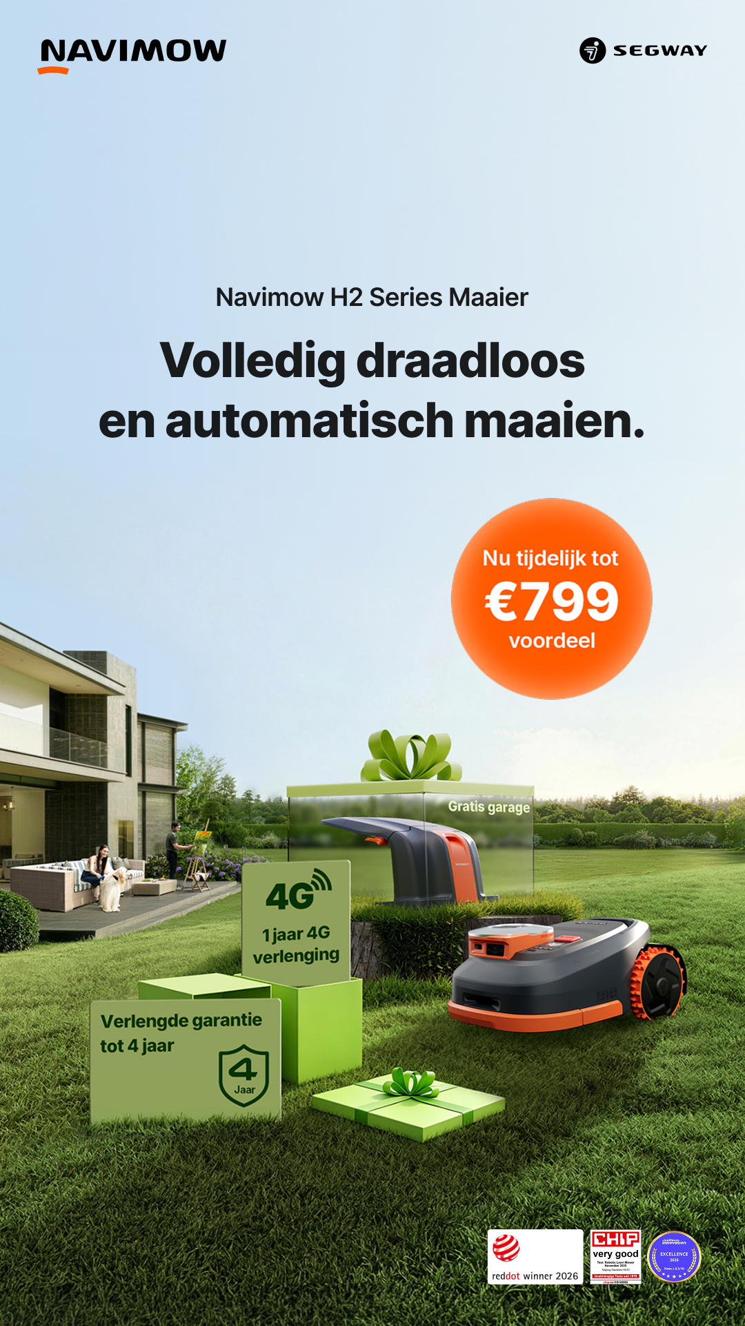 Segway Navimow Facebook ad from May 20, 2026