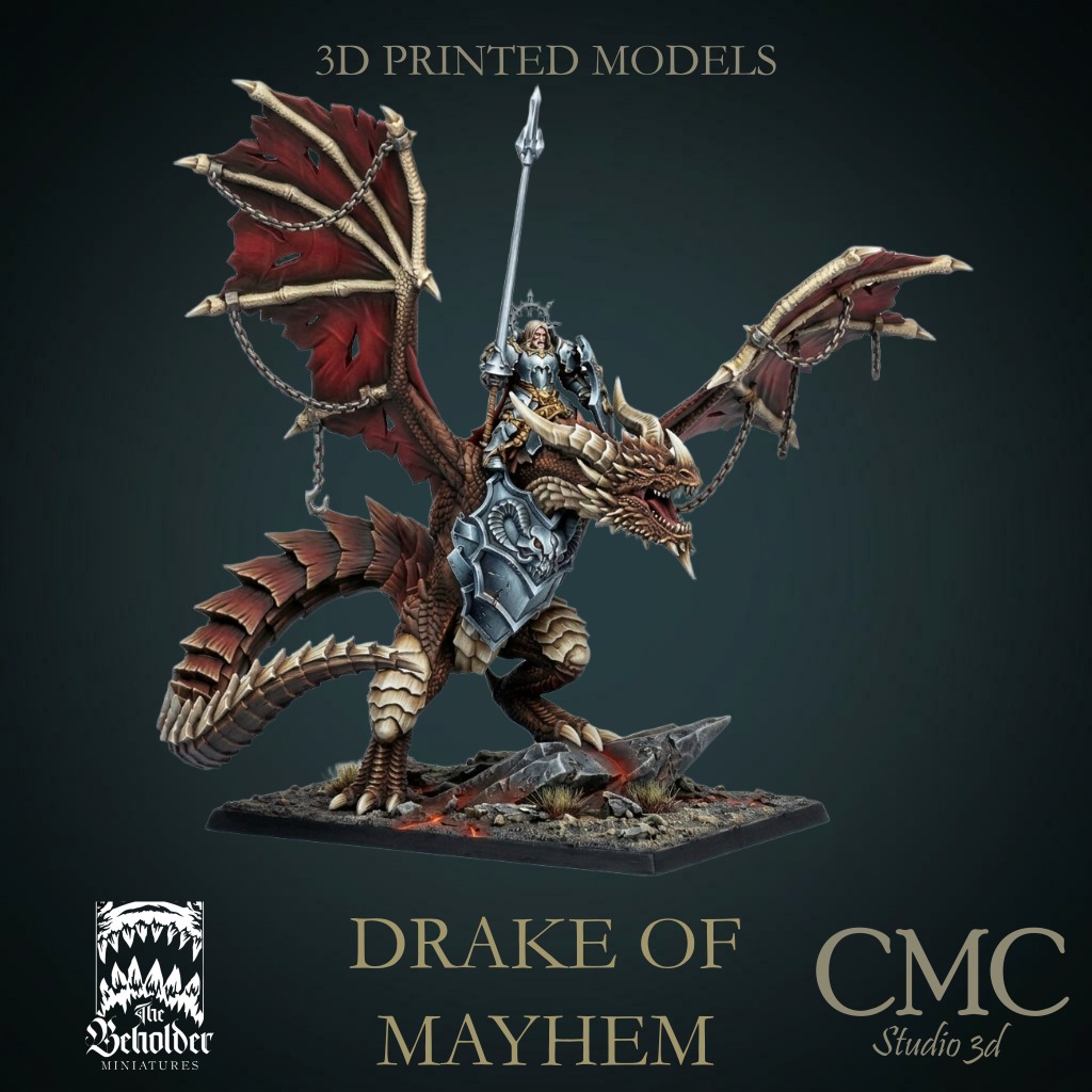 CMC Studio Facebook ad: New The Beholder models.